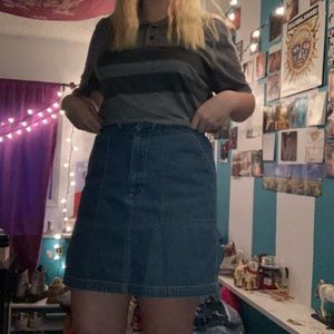Faded Glory denim skirt